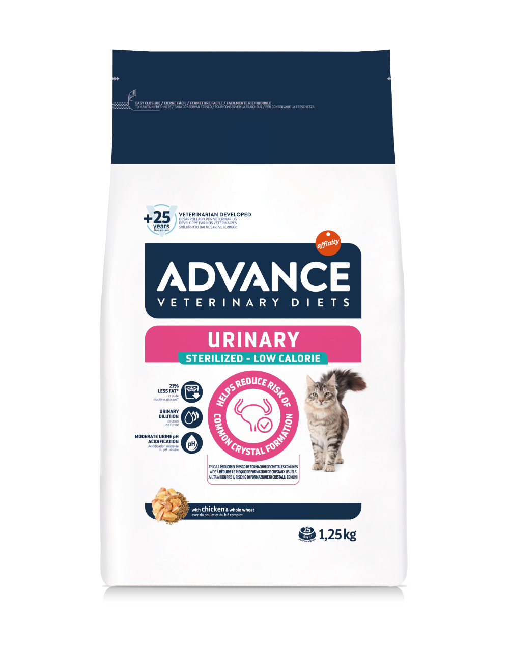 URINARY LOW CALORIE - STERILIZED
