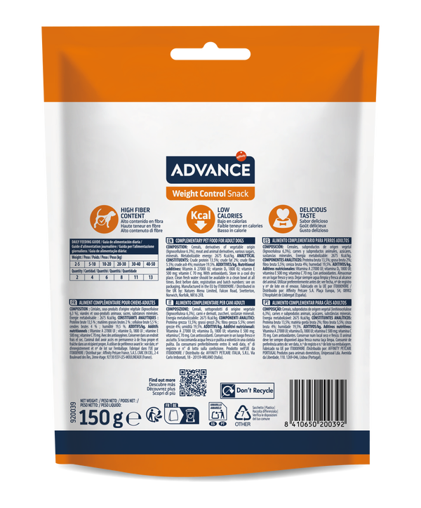 WEIGHT CONTROL SNACK