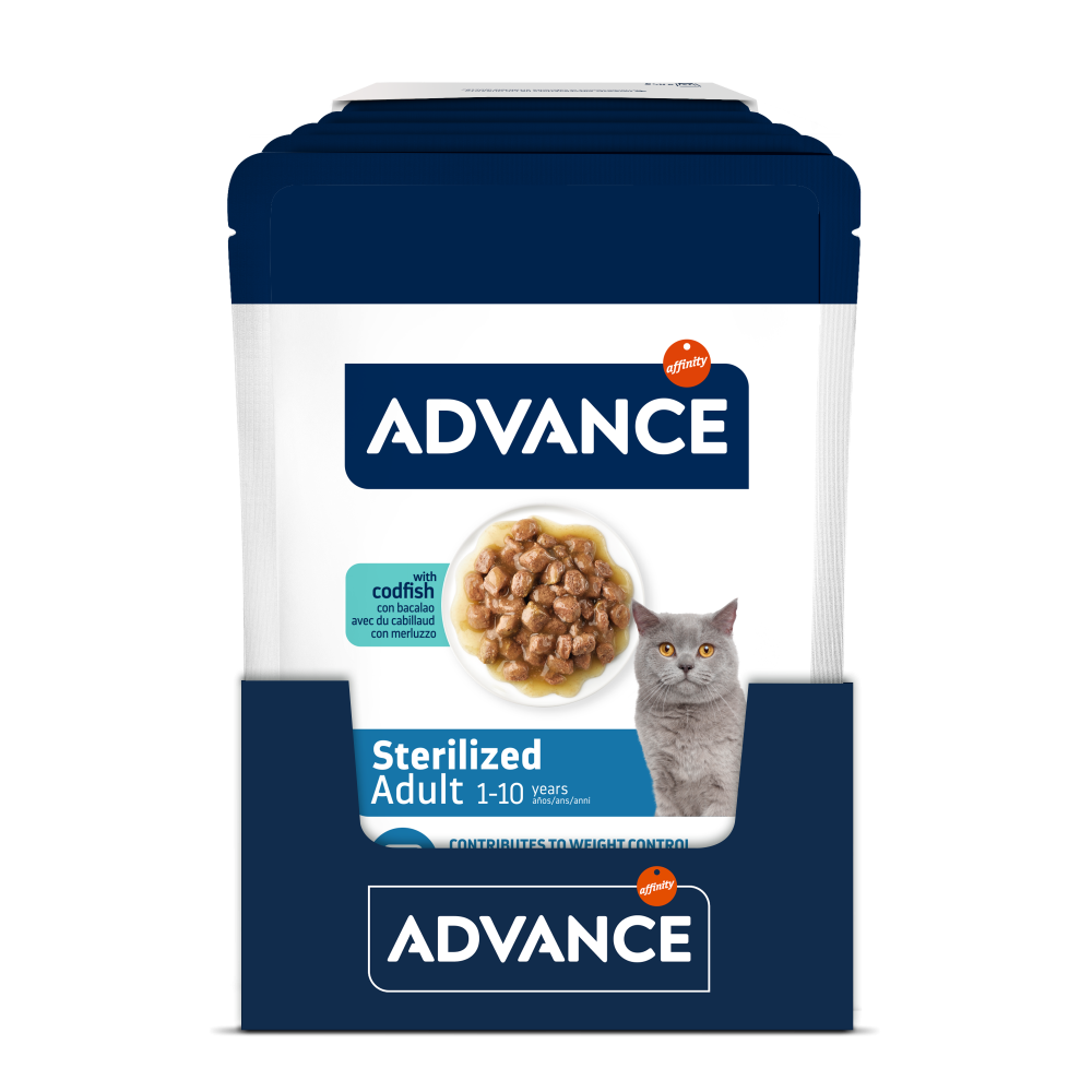 BOCADITOS EN SALSA STERILIZED ADULT CON BACALAO