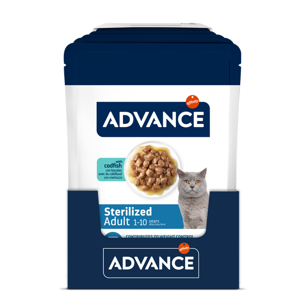 STERILIZED ADULT WITH CODFISH