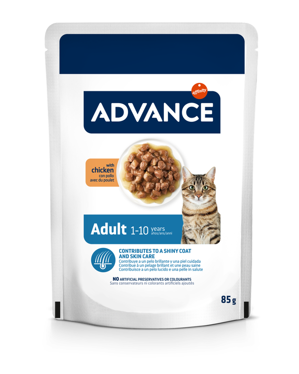 BOCCONCINI IN SALSA PER GATTI ADULTI - CON POLLO