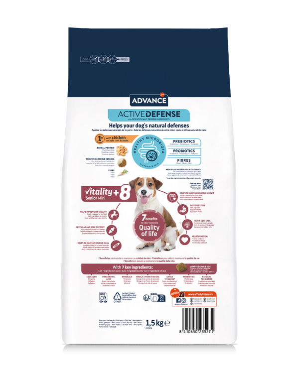 VITALITY SENIOR MINI +8