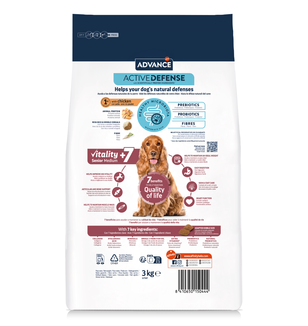 VITALITY SENIOR MEDIUM +7