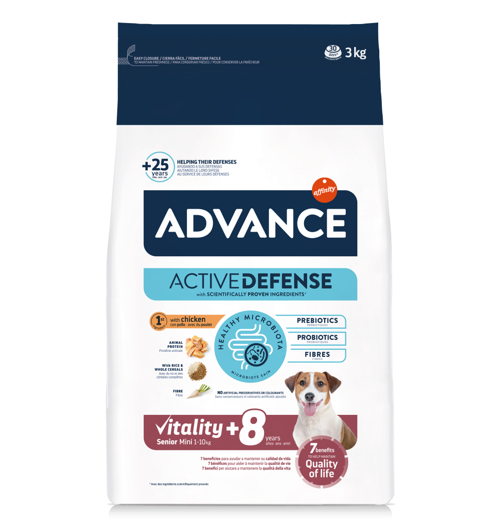 VITALITY SENIOR MINI +8