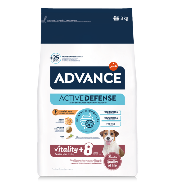 VITALITY SENIOR MINI +8