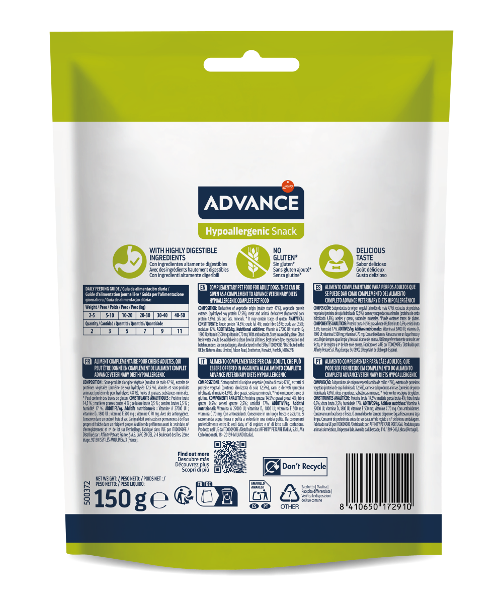 HYPOALLERGENIC SNACK