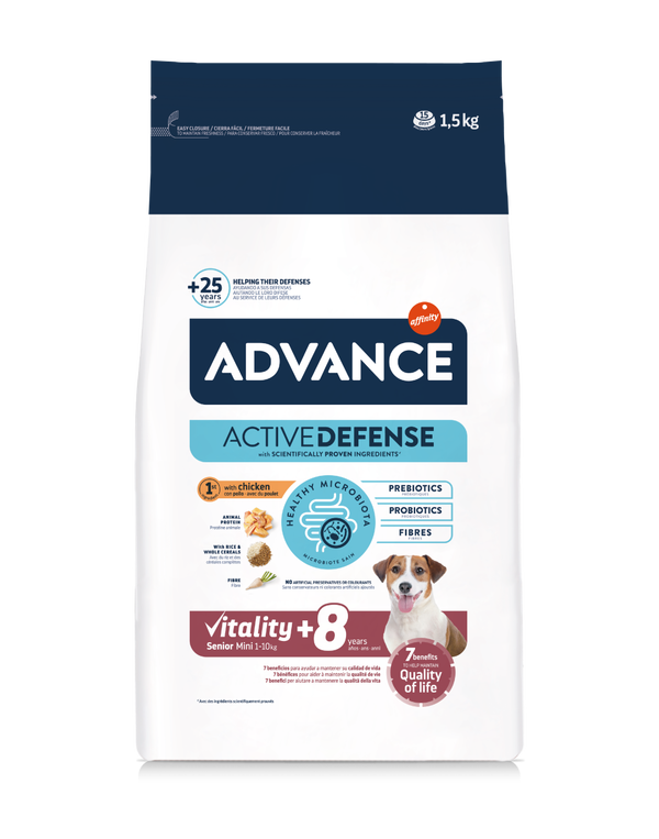 VITALITY SENIOR MINI +8