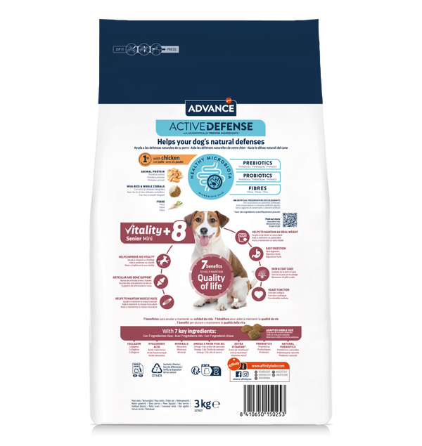 VITALITY SENIOR MINI +8