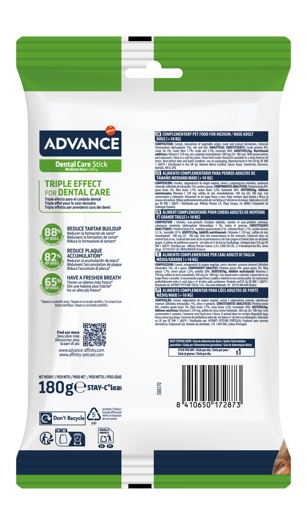 DENTAL CARE STICK MEDIUM/MAXI