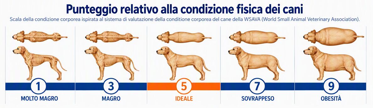 Escala de perros por peso
