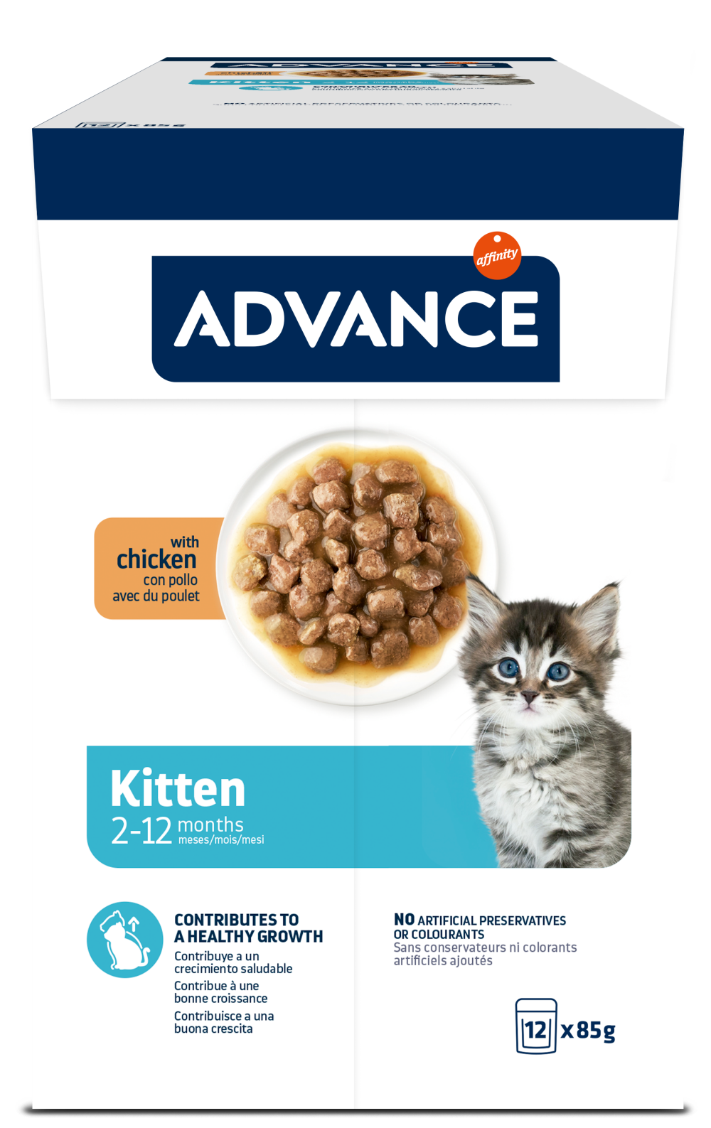 CHUNKS IN GRAVY KITTEN WITH CHICKEN