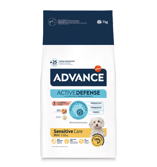Advance Adult Mini Sensitive Care Salmon 7 ק״ג