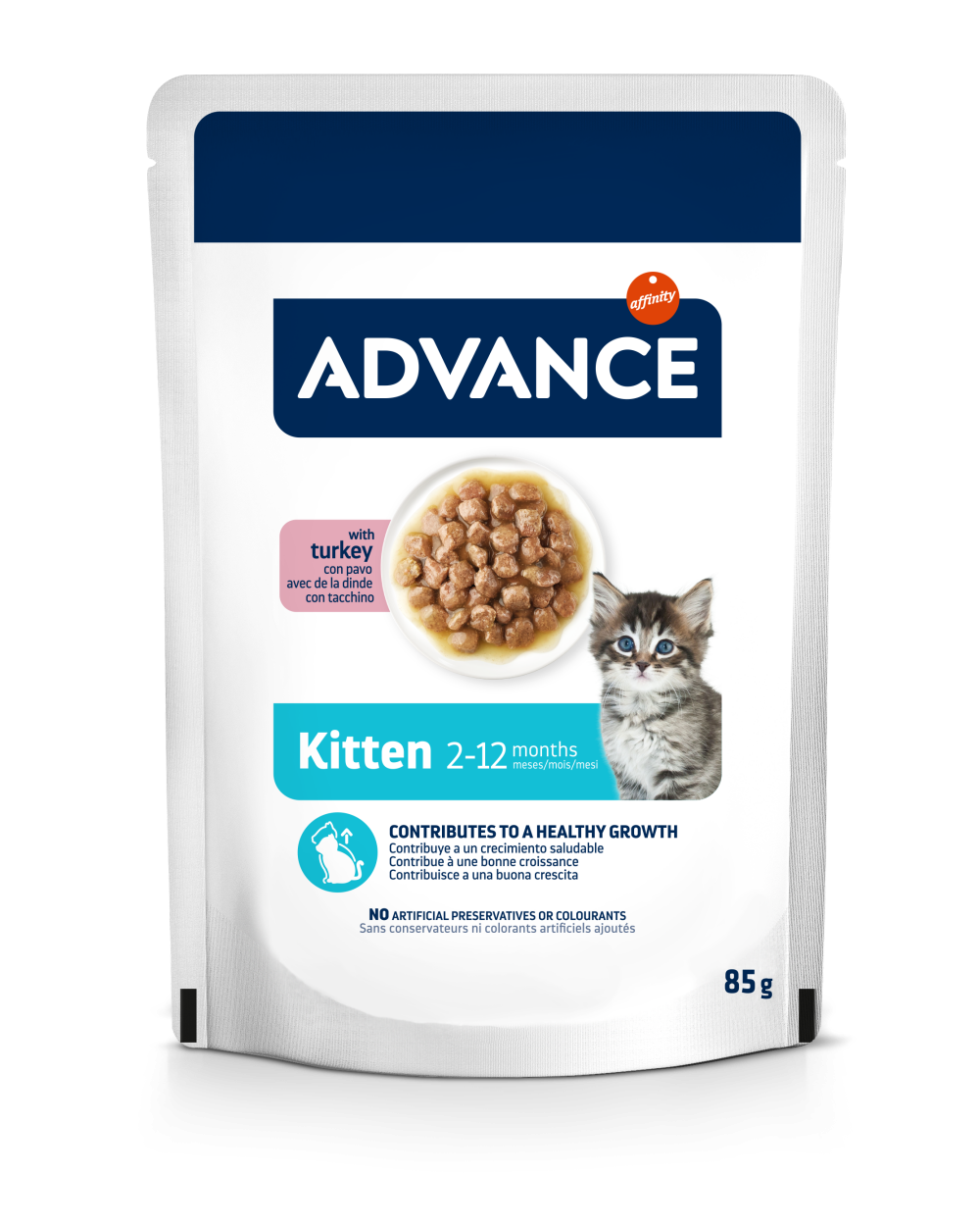 KITTEN COM PERU EM SAQUETAS