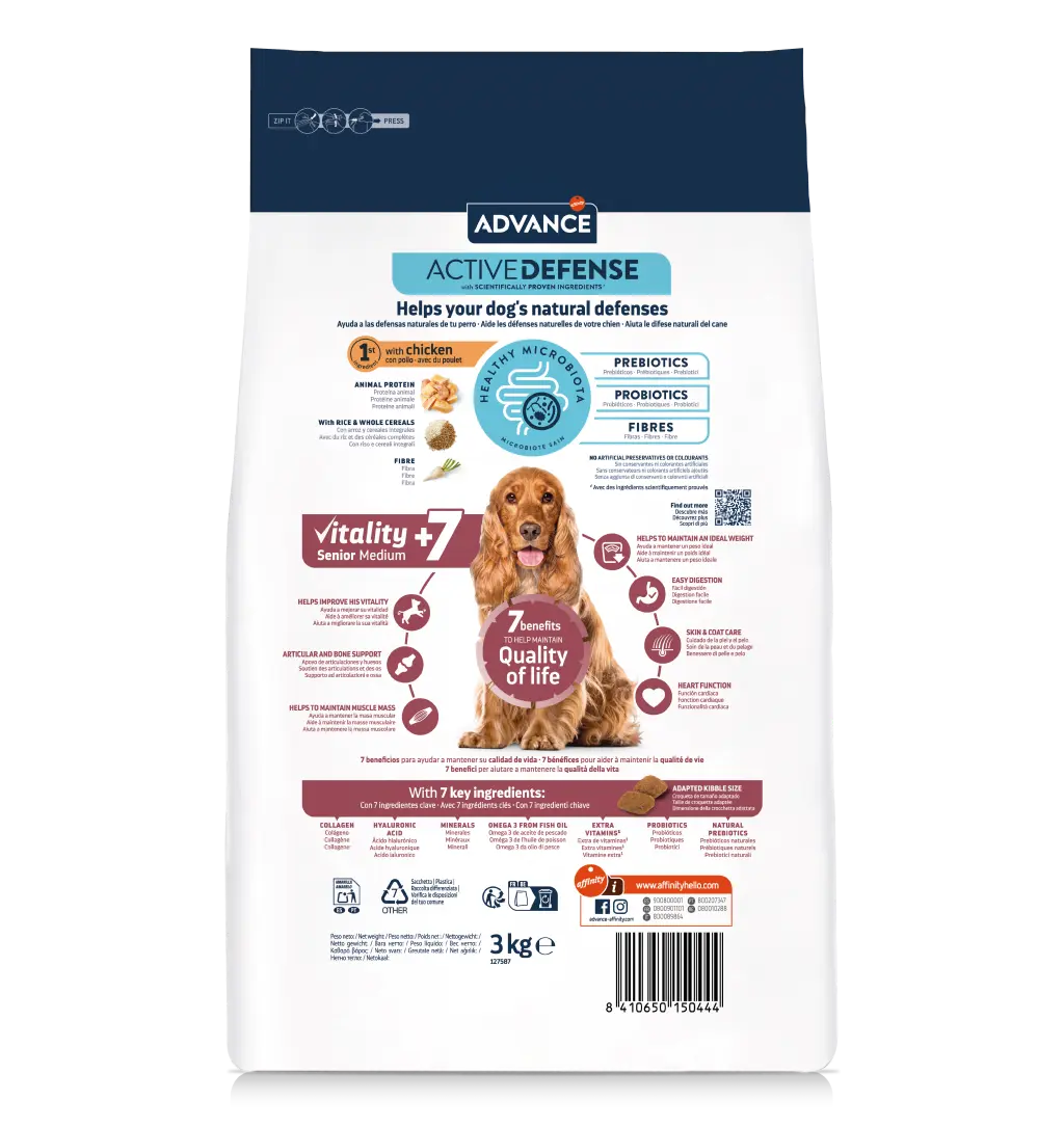 VITALITY SENIOR MEDIUM +7