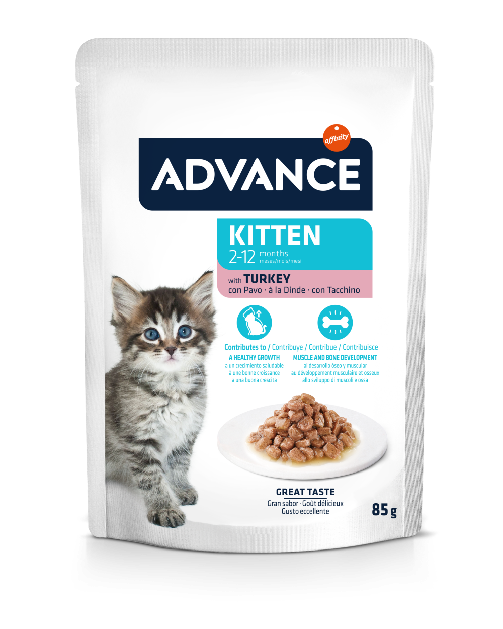 KITTEN COM PERU EM SAQUETAS