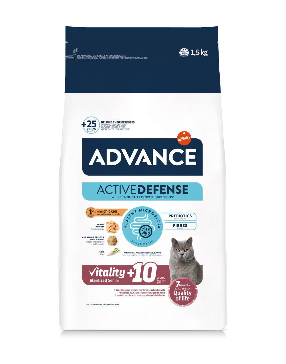 VITALITY STERILIZED SENIOR +10